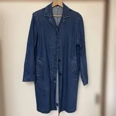 無印良品　デニムロングコート Mサイズ