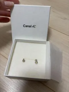 Canal 4C ドロップ型ピアス　K１０