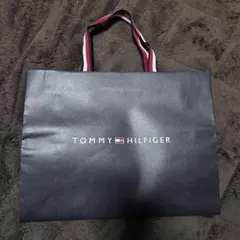 TOMMY HILFIGER ショップ袋 黒