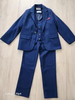 キッズ フォーマルスーツ 3点セット150cm