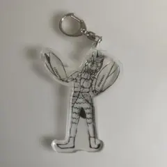 ウルトラマン　オーバーグラッド アクリルキーホルダー　バルタン星人