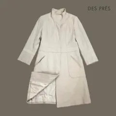 00T503☆ DES PRES スタンドカラー ログコート アウター 秋冬のサムネイル
