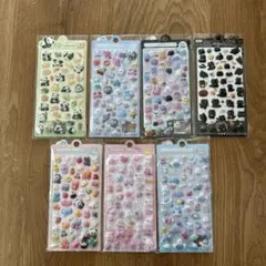 BONBON DROP ぷくぷくシール　シール 8点セット　まとめ売り