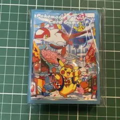 ポケモンカードゲーム デッキシールド　フクオカ　未使用 64枚