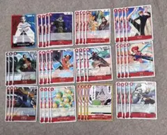 赤青ビビ 謀略の王国など デッキパーツまとめ売り アラバスタ [0162]