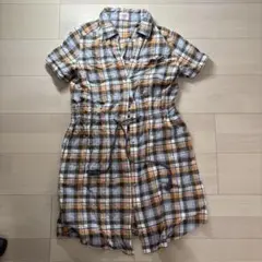 J.PRESS RED LABEL 半袖シャツワンピース