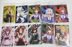 ウマ娘シンデレラグレイツインウエハース　10枚セット　タマモクロス　ヤエノムテキ