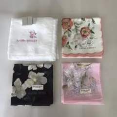 【新品】LAURA ASHLEY＆HANAE MORI ハンカチセット