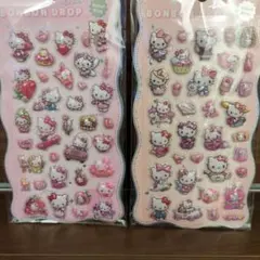 ボンボンドロップシール　ハローキティ シールセット 2シート