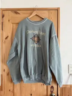 【古着】スウェット/XL/Green