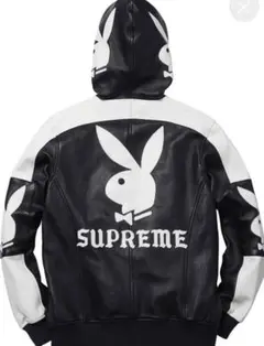 Supreme×プレイボーイ ブラック ナイロンジャケット L Supreme×プレイボーイ ブラック ナイロンジャケット L PLAYBOY