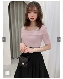 アシンメトリー ニット