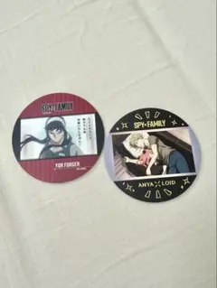 SPY×FAMILY コースターセット　アーニャ　ロイド　ユーリ