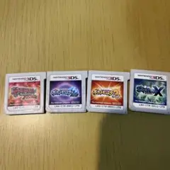 ポケットモンスター ソフト4本セット