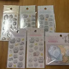 ちいかわ ベビー ミニミニぷっくりシール おしりもっちりフレークシール