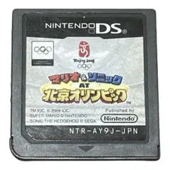 【端子清掃済み】 マリオ&ソニック AT 北京オリンピック
