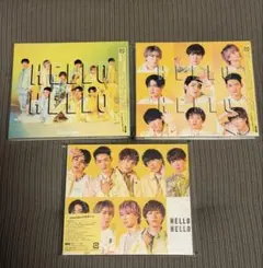 Snow Man HELLO HELLO CD 3形態セット 特典付き - メルカリ