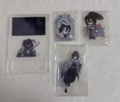 鬼滅の刃 伊黒小芭内 アクリルチャーム、アクリルスタンド 4点セット