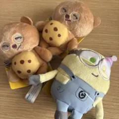 Bob & Tim マスコット ミニオン　3点セット