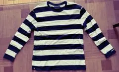 ボーダー 長袖カットソー