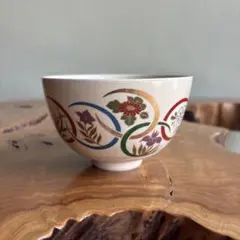 未使用・美品】桑野むつ子 御所の花 十二ヶ月 5月 藤 お抹茶茶碗