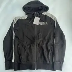 PUMA ブラック フルジップ パーカー　未使用