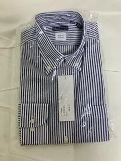 スーツカンパニー　紺ストライプ　37-84