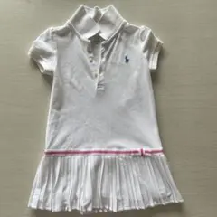 Ralph Lauren girl85ポロシャツワンピース