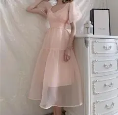 パーティードレス ピンク