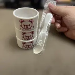 ヒステリックグラマー　ノベルティ　ディップカップ＆ナイフ