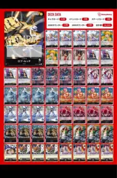 黒ルッチ　デッキ　フルパラ ONE PIECE - 黒ルッチ構築デッキ 10.5弾環境】黒ルッチのデッキ
