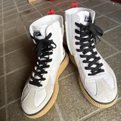 OnitsukaTigerハイカットブーツ ホワイトのサムネイル