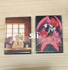 【２種】チェンソーマンプラザ　レゼ篇　スクエアマグネット　板マグネット　ロフト