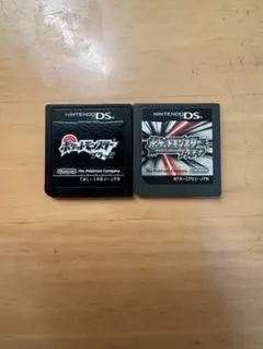 ニンテンドーDS ポケットモンスター ブラック プラチナ 2本セット