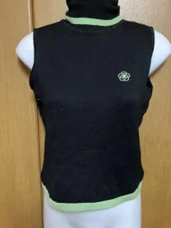 クレイサス　ノースリーブタートルセーター