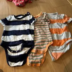 ロンパース　gap3点セット ストライプ