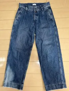 TANAKA ワイドジーンズトラウザーズ