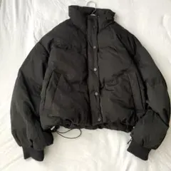 ✨未使用✨タグ付 ディスコート 機能中綿ショートブルゾン フルジップ M