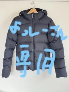 PYRENEX フード付きダウンジャケット ブラック