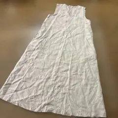 無印　リネンワンピース
