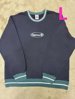 Supreme × Timberland Crewneck ネイビー L