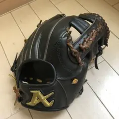 ATOMS  硬式 グローブ ジュテルレザー  フィニッシュエアシャーレザー ジュテル・レザー社製 フィニッシュエアシャー オレンジ ここ