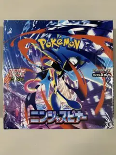 ポケモンカードゲーム ニンジャスピナー BOXシュリンク付き！