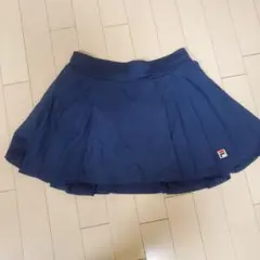 FILA ネイビー プリーツスカート