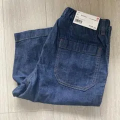 UNIQLO　イージー　ハーフパンツ　デニム　XL　150　キッズ　新品未使用