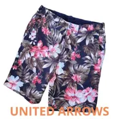 UNITED ARROWS 花柄 ショート ハーフパンツのサムネイル