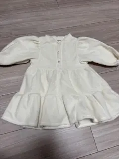 Aosta アイボリー フリースワンピース S