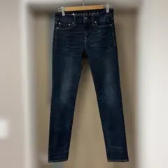 AMERICAN EAGLE ダークブルー スキニージーンズ