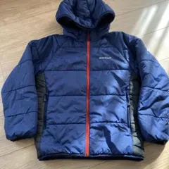 montbell モンベル　150cm フードジャケット　ネイビーブラック