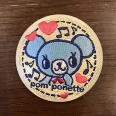 ナルミヤキャラクラーズ刺繍缶バッジ